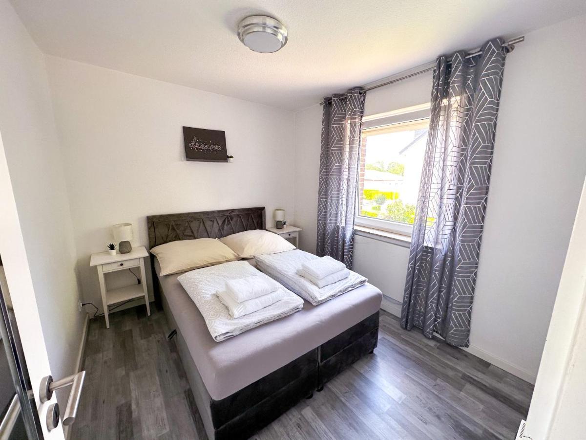 Stilvolles, Frisch Renoviertes 2Zi Apartment Mit Kueche Und Balkon In Kliniknaehe Bad Oeynhausen Dış mekan fotoğraf